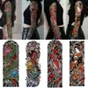 Adesivos de Tatuagem Coloridos Estilo Tradicional à Prova d'Água de Longa Duração para Braço Inteiro para Homens e Mulheres com Designs Como Dragão, Hannya, Koi, Flores e Gueixa