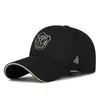 Boné de Baseball com Aba Sandwich Moda Quatro Estações Versátil com Escudo Bordado e Copa Rígida para Homens e Mulheres, Viseira de Proteção Solar