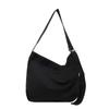 Bolsa Crossbody Bolsa Escolar para Estudantes Universitários Estilo Ins de Dupla Utilização Estilo Japonês Cor Sólida Bolsa de Lona Ruiying Bolsa de Ombro de Grande Capacidade para Mulheres