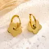 Conjunto de Joias Personalizado Colar com Corrente Geométrico Simples Estilo Fresco Pulseira Ot Estilo Japonês e Coreano Flor de Ameixa Grossa para Mulheres