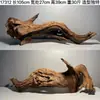 Ornamento de Paisaje de Madera para Acuario Tamaño Pequeño Puente de Arco de Madera de Tejo Morado Natural Tocones de Árboles Sudamericanos Plataforma para Tomar el Sol de Tortuga Escondite Pilar Hundido