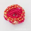 Suministro Transfronterizo Cadenas para la Cintura Europeas y Americanas Cadena Corporal Africana Cadena para el Vientre de Cuentas de Vidrio Joyería para Bikini Cadena para la Cintura
