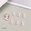 Acessórios de Arte de Unha de Urso de Desenho Animado Fofo Estilo Misturado Mini Animais Acessórios de Strass Aurora Grampo de Cabelo DIY Unhas Vestíveis