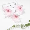 Orquídea Grande Simulada de 10cm Acessórios para Grampo de Cabelo DIY Adereços de Penteado Bola de Flores Decoração de Caixa de Presente Flor Artificial Adornos para Fotografia