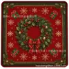 Tapete Novo de Mesa para Mahjong de Natal Amazon Lama Diatomácea Silencioso Antiderrapante Entretenimento Tapete de Mesa para Xadrez e Cartas Tapete de Mesa Festiva