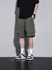 Shorts de Trabajo de Nuevo Estilo Verano 2026, Corte Holgado con Bolsillos Grandes, Shorts Delgados de Pierna Recta de Secado Rápido de Cinco Puntos, Shorts de Playa Multibolsillos
