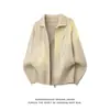 ¿Qué onda Mi Cardigan de Punto con Doble Cremallera y Cuello Alto Estilo Riqueza Antigua Americana para Hombre Otoño Invierno Suéter Casual Chaqueta de Moda