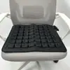 Cojín Antiescaras para Personas Mayores, Cojín Transpirable Perforado, Descompresión de Vértebra Coccígea Sedentaria, Cojín Inflable de TPU con Flocado