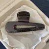 Pasador de Pelo Retro con Corte Grande de Gota de Agua Pasador para el Cabello de Mujer Pasador de Gama Alta en la Parte Posterior de la Cabeza Pinza de Tiburón Popular Accesorio Simple para el Cabello