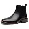 Botines Chelsea talla grande, nueva colección de otoño 2026, estilo británico, con estampado de cocodrilo, slip-on, casual, modernos, versátiles, botines de cuero para el tobillo
