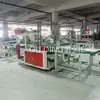 Fornecimento de Máquina para Fabricar Bolsos Planos de Aba Pe de 4 Linhas para Calças, Equipamento para Produção de Sacos de Pe Transparente e Ecológico, Máquina para Fabricar Sacos com Filme Interno à Prova de Poeira