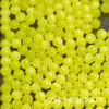 Bola de Reposição para Piercing de Língua Acrílico 6mm Stud de Orelha Ossinho da Orelha Acessório para Ponte da Orelha Bola Reserva Joia para Piercing DIY Amarelo Fluorescente
