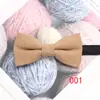 Gravata borboleta de poliéster de cor sólida da Ler para homens, moda executiva, casamento, noivo e padrinho, gravata borboleta com flor, fabricante, estoque pronto