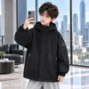 Cortavientos con Capucha para Niños Estilo Primavera y Otoño 2026 Nuevos Ropa de Otoño para Niños Ropa Elegante para Niños Sudaderas para Niños