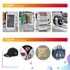 Máquina de Bordar Multifuncional de Cabeça Única Yinghe para Chapéus e Roupas, Máquina de Bordar Totalmente Automática Três-em-Um, Máquina de Bordar Plana e de Chapéu