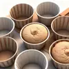 Forminhas para Muffin, Forminhas Revestidas, Forminhas de Papel para Assar Resistentes a Altas Temperaturas, Forminhas de Papel para Cupcake à Prova de Óleo, Forminhas Descartáveis Brancas com Borda Enrolada para Bolo