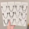 Hebilla de Ajuste de Longitud de Pierna para Pantalones Antideslizantes Fijador de Dobladillo Cadena para Acortar Pantalones de Pierna Ancha Hebilla Magnética