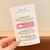 Accesorios para el Cabello de Niñas, Pinzas para el Cabello Cuadradas de Puntos de Colores, Gotas de Agua, Pinzas para Flequillo de Bebé, Pinzas Laterales, Adornos para el Cabello