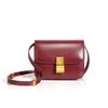 Bolsa Caixa de Tofu de Couro Genuíno Retro 2026 Novo Modelo Bolsa Quadrada Pequena de Alta Qualidade Bolsa de Ombro Único Transversal Versátil Popular Bolsa Feminina