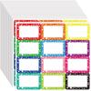 Etiquetas de Nombre Coloridas Impresas Populares de Amazon, Pegatinas de Etiquetas para Almacenamiento por Clasificación, Etiquetas de Nombre de Vinilo para Clasificación