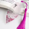 Estilo Chinês estilo antigo folhas nervura da folha marcador de página criativo requintado presente para professores e colegas de classe recompensa material escolar para estudantes