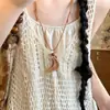 Collares para Parejas con Diseño de Nicho, Cadenas Vintage para Suéteres, Colgantes de Estilo Chino, Collares Versátiles de Estilo Étnico, Nuevos Accesorios