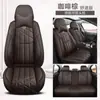 Cojines para Asientos de Coche de Cobertura Completa en Stock, Piel Nappa, Modelo de Cinco Plazas, Delanteros y Traseros, Cojines Universales para Asientos de Coche para Todas las Estaciones