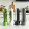 Produto Popular Transfronteiriço: Caixa de Conservação Vegetal de Baunilha, Caixa de Armazenamento de Conservação de Frutas e Vegetais Selada Anti-Esmagamento, Copo de Conservação Simples e Criativo