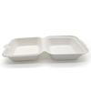 Venta directa de fábrica, caja para hamburguesas de 450 ml, lonchera de pulpa degradable respetuosa con el medio ambiente, lonchera para pastel, caja de embalaje, caja para hamburguesas