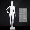 Accesorios de Modelo de Ropa para Mujer Modelo Femenino Cuerpo Completo Cuerpo Humano Ropa Artificial Estante de Accesorios para Modelos de Tienda de Ropa Modelo de Ropa Ventana Femenina