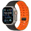 Adecuado para correa de Apple S10 Watch Correa de Apple Watch Generación 1-9 Armadura Magnética de Silicona Ultra
