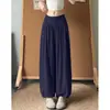 Pantalones de Linterna Cónicos Color Albaricoque para Mujer Verano Tendencia Estilo Perezoso Nuevos Holgados Adelgazantes con Caída Pierna Ancha Pantalones de Chándal