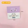 Eisen original lindo forma especial cabeza de tarjeta ins dibujos animados mensaje tarjeta pequeña creativa joyería empaque accesorios cartón para colgar