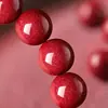 Regalo para el Año del Caballo: Pulsera de Cinabrio Rojo para Hombres y Mujeres, Pulsera Roja de Tres Alianzas Zodiacales, Accesorio Propicio, Joyería para la Mano