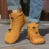 Nuevos Zapatos de Algodón de Pelo Corto para Exteriores para Hombres y Mujeres, Botas Cálidas Forradas de Lana, Zapatos Resistentes al Desgaste Antideslizantes, Botas de Nieve de Cinco Dedos, Engrosadas para Invierno