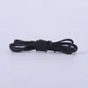 Cordones elásticos de 4 mm en stock, cinturillas, cordones elásticos deportivos y casuales, cordones perezosos sin atar, cordones planos de 0.4