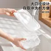 Recipientes portáteis de grau alimentício para armazenamento na geladeira, armazenamento de frutas e vegetais, seguros para freezer, à prova de umidade e micro-ondas