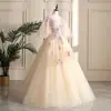 Nuevo Vestido de Solo de Escenario Largo con Escote en V Profundo Hilo de Color Vestido de Novia Host Estudio de Prueba Artística Bolsa Temática Vestido