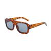 Gafas de sol personalizadas con montura de leopardo para mujer, anti-ultravioleta, para conducir, cuadradas transfronterizas, populares en línea, para hombre