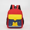Mochila Escolar Infantil Jardim de Infância Meninos e Meninas Nova Mochila Escolar de Desenho Animado Tigre Pequeno Mochila Infantil Logo Impresso