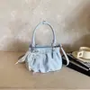 Bolso de Mano de Lunares para Mujer 2026 Nuevo de Moda Elegante Bolso de Mano Estilo Coreano Popular Exquisito Bolso de Hombro Cruzado