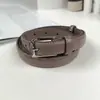 Cinturón en Stock Transfronterizo Estilo Europeo y Americano Cinturón de Mujer Estampado de Leopardo de Gama Alta Moderno Cinturón Tejido de Cuero sin Perforaciones Fabricante Venta al por Mayor