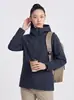 Chaqueta ligera de una sola capa para montañismo, chaqueta cortavientos para viajes al aire libre, membrana impermeable, capa única, para parejas, transpirable, venta al por mayor, logo personalizado