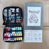 Bolsa de Almacenamiento Portátil para Costura, Kit de Herramientas para Manualidades y Tejido de Uso Doméstico, Caja de Costura de Viaje, Kit de Costura
