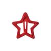 Color caramelo europeo y americano y2k estrella de cinco puntas nuevo para niños clip BB para flequillo pasador horquilla clip de borde de gota de aceite de laca para hornear accesorios para el cabello 4246