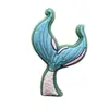 Flor de zapato de sirena Hebilla de zapato Accesorios para zuecos Hebilla decorativa extraíble DIY de alta gama Flor de zapato de material de PVC Hebilla de zapato