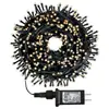 Linternas Pequeñas de Gypsophila Más Vendidas de Amazon Transfronterizas de Bajo Voltaje Impermeables para Exteriores Cadena de Luces para Árbol de Navidad Cable Negro Verde Oscuro