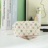 Neceser de viaje acolchado de gran capacidad con diseño de flores de estilo francés, vintage, portátil, con diseño floral, de gran valor