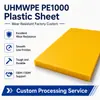 Lámina de Plástico UHMWPE PE1000 Resistente al Desgaste Personalizada de Fábrica