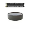 Mesa de Centro Redonda Estilo Cream Francês Sala de Estar Uso Doméstico Designer Criativo Luxo Leve Sensação de Alto Padrão Organização de Armazenamento Mesa de Chá